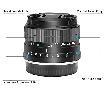 Amazon.co.jp: Neewer 35mm F1.2 Large Aperture Prime APS-C